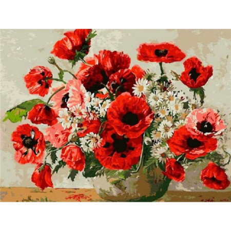 Diamond Painting bloemen Lina