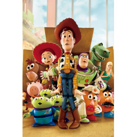 Diamond Painting Toy Story - Disney Pixar onafscheidelijke familie