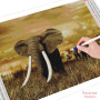 Diamond Painting olifant en olifanto