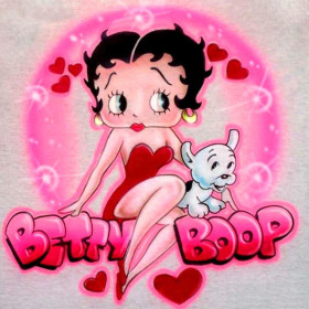 Diamond Painting Betty Boop roze