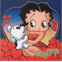 Diamond Painting Betty Boop Multi Heart en haar hond