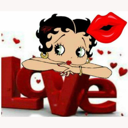 Diamond Painting Betty Boop Love