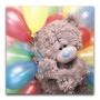 Diamant borduren - Ballon Bear