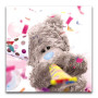 Diamond Painting Fiesta teddybeer