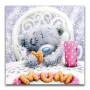 Diamond Painting moeder teddybeer