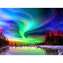 Diamond Painting Aurora Borealis Binji