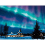 Diamond Painting Aurora Borealis Bleuvisse