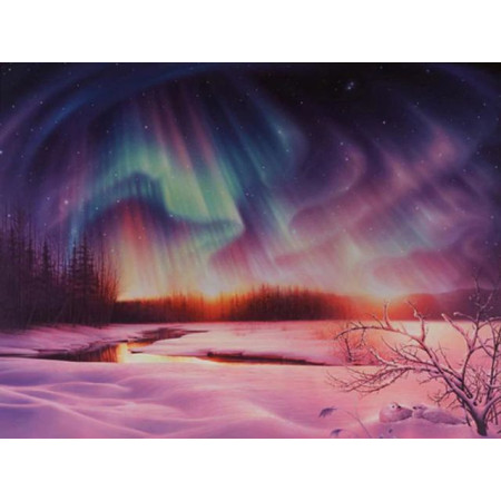 Diamond Painting Aurora Boreale Rosali