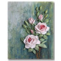 Diamond Painting Roze bloemen en Pivoine Oda