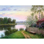 Diamond Painting Landschap Bos 5D Etang