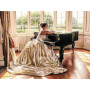 Diamond Painting Piano Bruidsjurk