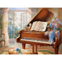 Diamond Painting Piano Deco Luxe