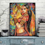 Diamond Painting Indiase vrouw Mira