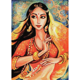 Diamond Painting Indiase vrouw Mira