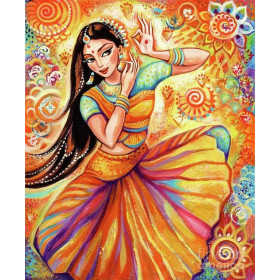 Diamond Painting Indiase vrouw Priya
