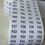 Professionele stickerlabels voor diamantbekleding