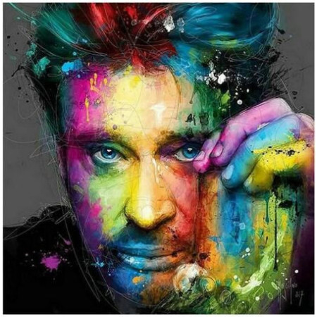 Diamond Painting Johnny Hallyday D-serie