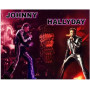 Diamond Painting Johnny Hallyday M-serie