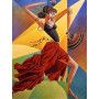 Diamond Painting Spaanse danseres Picasso stijl