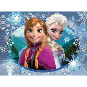 Diamond Painting portret Anna en Elsa - magische Disney-zussen