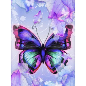 Diamond Painting Kristallen vlinder serie A