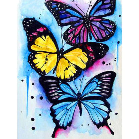 Diamond Painting Crystal Butterfly B-serie