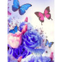 Diamond Painting Crystal Butterfly serie C