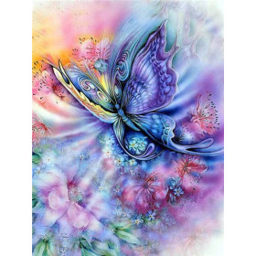 Diamond Painting Crystal Butterfly Serie E