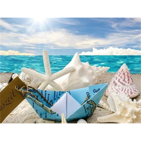 Diamond Painting Beach Shell K-serie