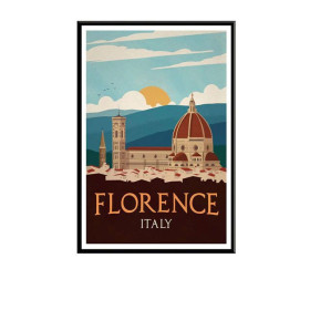 Diamond Painting Vintage Landschap Florence